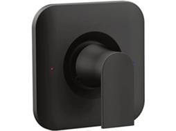 Kit De Acabamento Moderno Em Preto Fosco Para Torneira Chuveiro, Compatível Com Válvulas 2510, 2520, 2570, 2580e