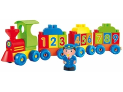 Blocos de Construção SMOBY Abrick comboio números e letras com figura (Idade Mínima: 2)