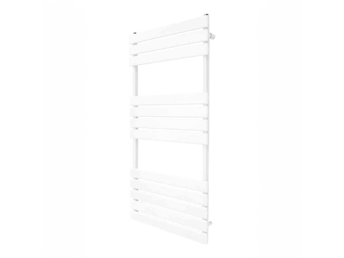 Radiador Toalheiro De Painel Plano Branco 1200x600mm Em Aço Carbono Com Alta Emissão De Calor E Design Moderno Monstershop