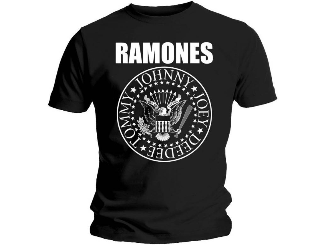 T-Shirt RAMONES Seal Front Print XL