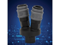 Laxiscreed Conector Rápido Em Aço E Plástico Para Ligação Biaxial De Design Redondo