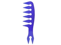 2026 peine de Cabelo com Óleo para Homens Portátil Peine de Cabeleireiro de Dentes Largos com Cabo Longo Estilo 3
