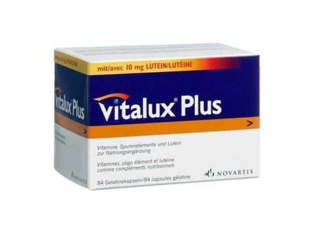Vitalux Plus Caps 10mg Luteina X 84