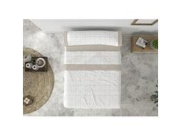 Conjunto de Lençóis TEJIDOS REINA JUCAR (Solteiro - Marfim)