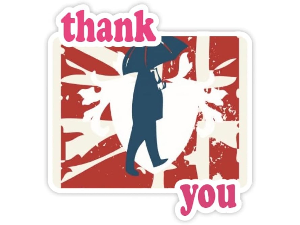 Adesivos com a Grateful Design de Guarda Chuva para Homens Resistente