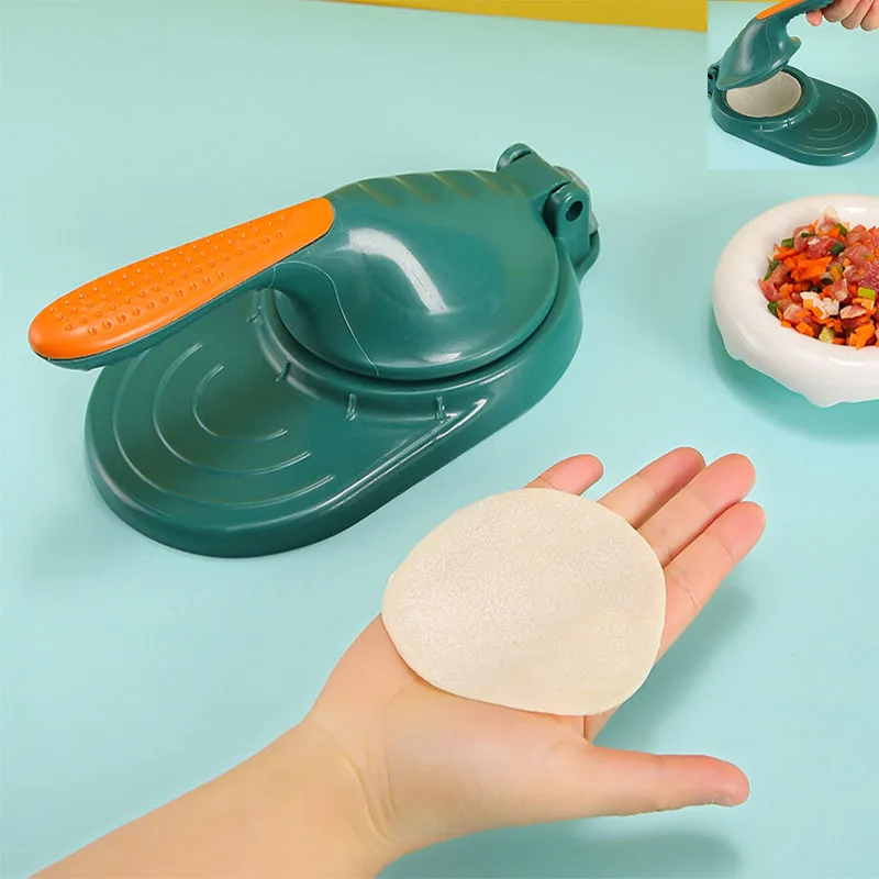 Ferramenta Para Fazer Massa De Dumpling, Artefato Para Fazer Dumplings, Faça Você Mesmo, Branca, 24x11cm