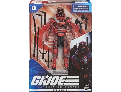 Figura de Ação  Ninja Rojo Classified Series (Idade Mínima: 4 anos)