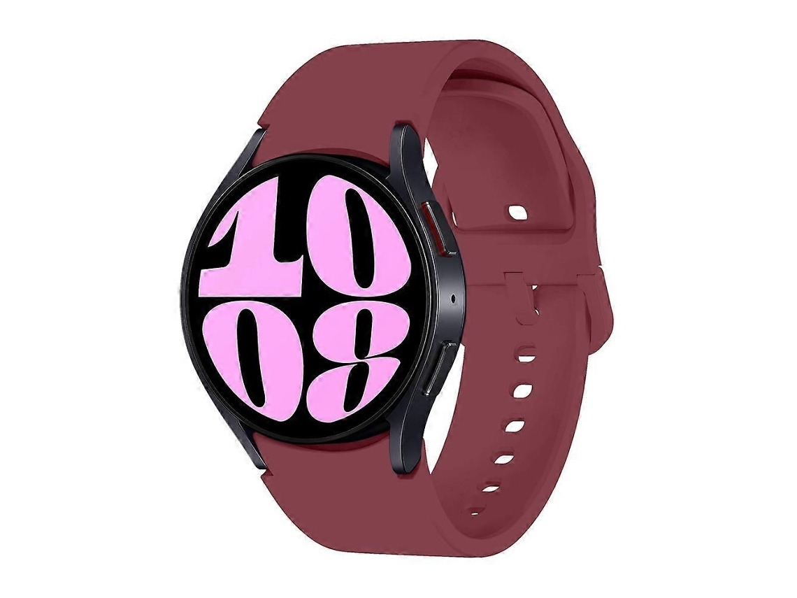 Pulseira De Silicone Com Sistema De Liberação Rápida Por Botão Para Samsung Galaxy Watch 7/6