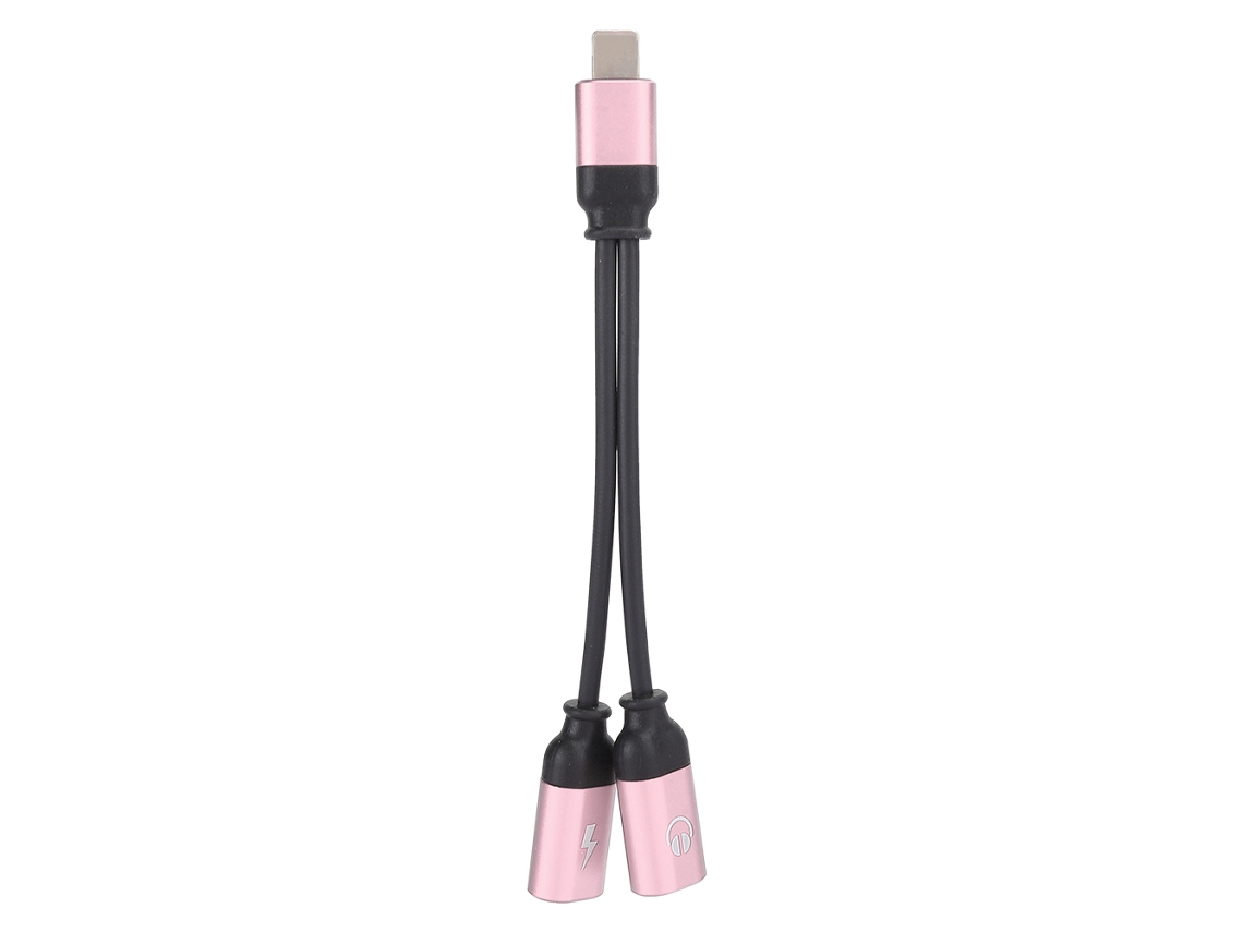 Adaptador 2 em 1 para Fones e Carregamento EOOCOO