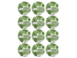 30 Unidades De Prato De Folhas Monstera Allinless