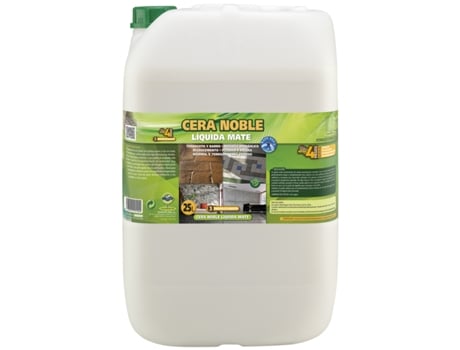 Cera Nobre Líquida Acabamento Mate - Cera Ecológica para Pisos  Interiores 25L