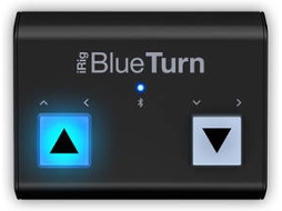 Comando para partitura IK MULTIMEDIA iRig BlueTurn