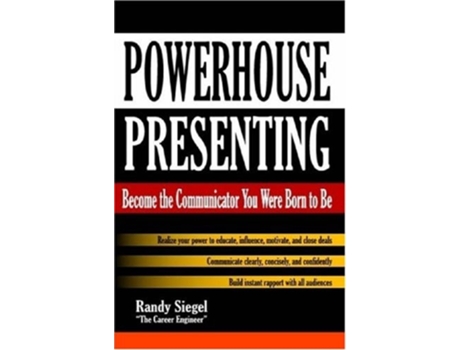 Livro Powerhouse Presenting de Randy Siegel (Inglês)
