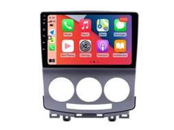 Auto Rádio Carro Bluetooth Autoradio 8GB RAM 128G ROM CarPlay Navegação GPS Ecrã Táctil RoverOne para Mazda 5 2 CR 2005-2010  
