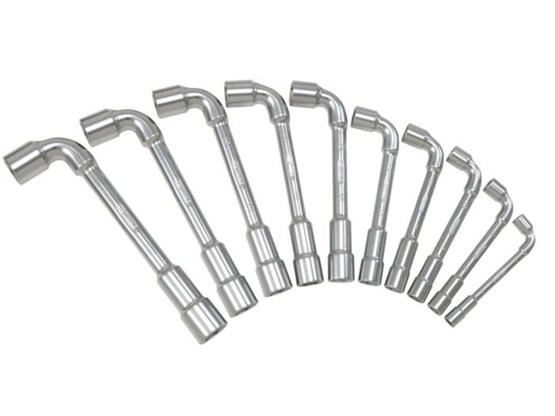 Conjunto de Chaves Métricas para Tubos Abertos Ks Tools 10 Peças 517.0440 KSTOOLS