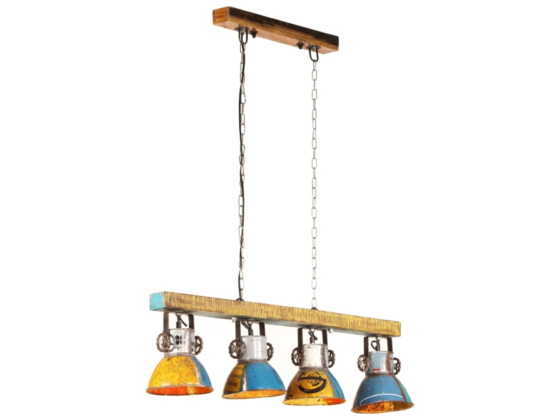 Candeeiro De Teto Industrial 25w 111 Cm E27 Multicor Lovely Home