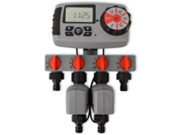 Maison Exclusive - 42352 Temporizador Automático De Irrigação Com 4 Estações 3 V