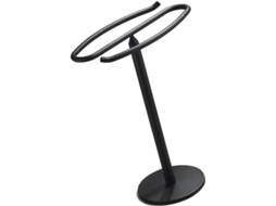 Suporte De Toalhas Portátil Para Bancada, Elegante, Com Suporte Para Relógios, Em Aço Inoxidável, Organizador De Toalhas