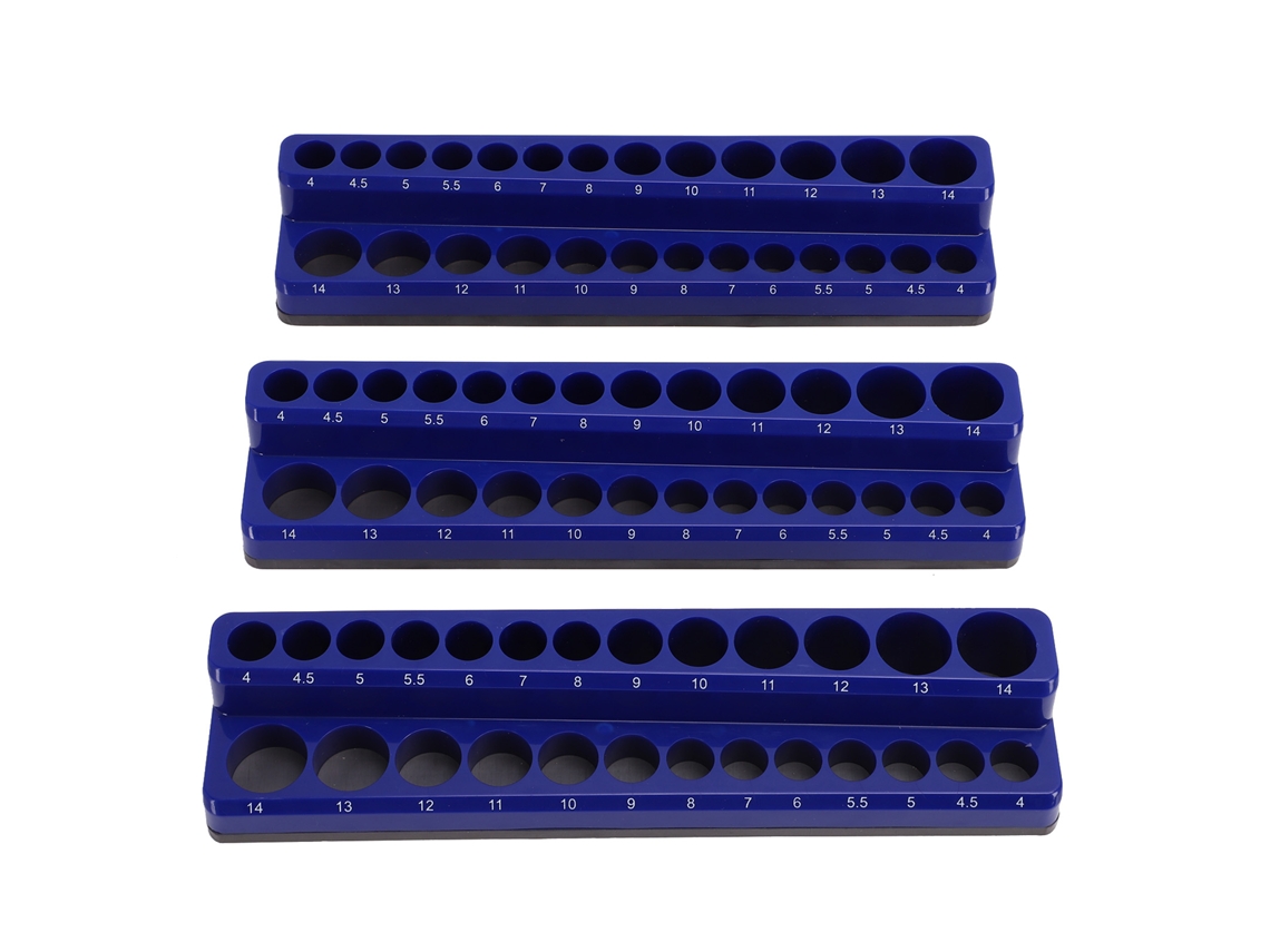 Laxiscreed Suporte Para Soquetes Magnéticos Métricos Com Base Magnética Forte E Design Exterior Azul