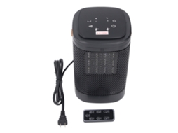Aquecedor de Secretária Portátil com Controle Remoto Temporizador Oscilante e Tela Touch 110v Us LAXISCREED