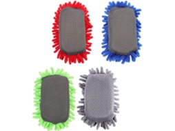 Conjunto de 4 Apagadores a Seco de Chenille para Quadros Brancos e Negros, para Material Escolar CHABERLU
