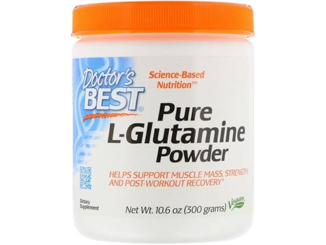 Chá DOCTOR'S BEST L-Glutamina Em Pó (300 g)