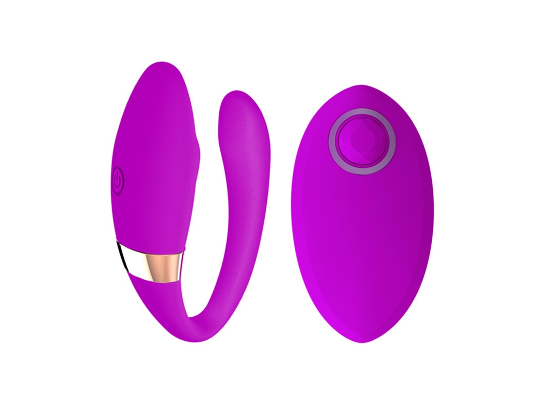 Vibrador De Controle Remoto Sem Fio Invisvel Vestvel Para Mulheres (roxo) Yizhood