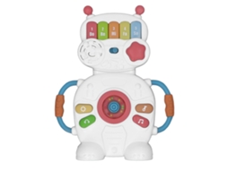 Walshlxq robot Piano Musical Toy com 3 Modos de Juego Instrumentos Musicales para Niños Educación Temprana
