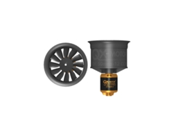 Ventilador de Duto Edf de 50 Mm com 12 Pás e Motor Brushless Qf2611pro 3100kv/3750kv Cw/ccw para Aeromodelos de Asa Fixa Rc, 3750kvccwqx motor MDUG