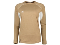 Mulher de Manga Comprida Rashguard Lf Beige Xlaqualung