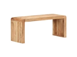 Banco Vidaxl Marrom Wood (110 X 38 X 46 Cm)