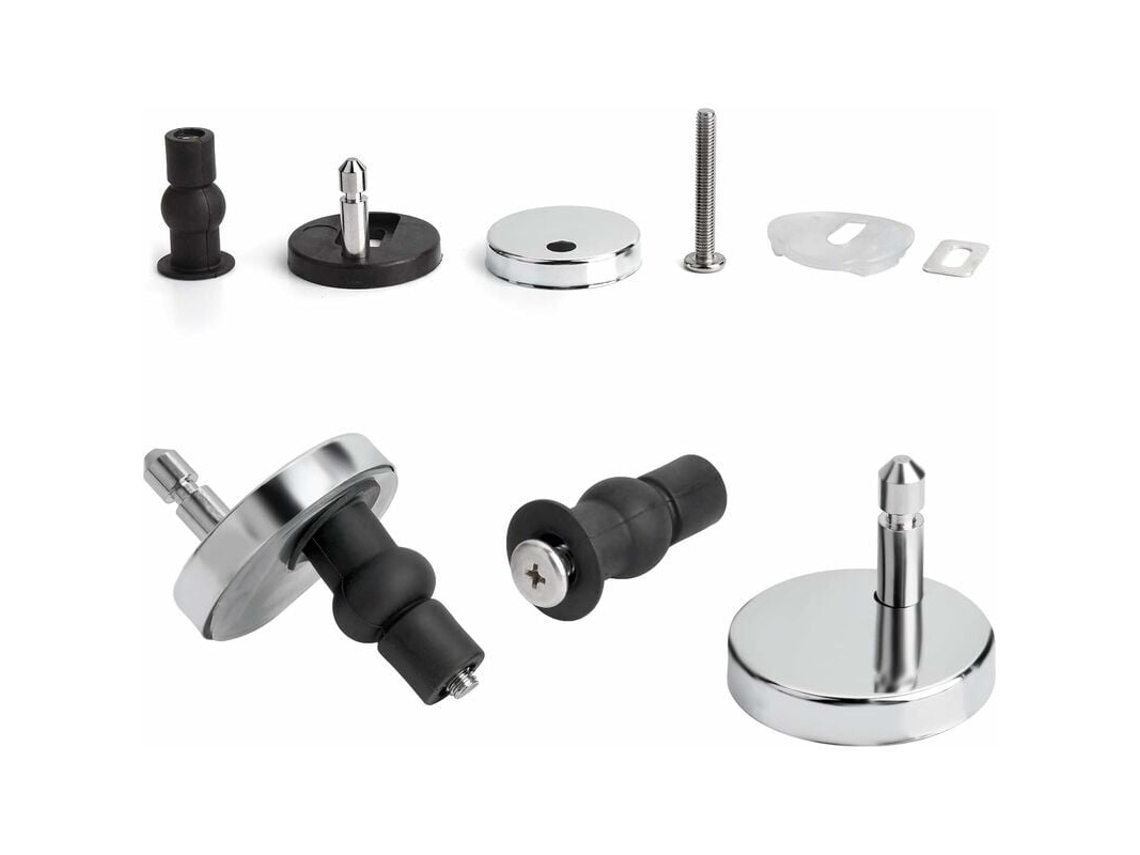 Dobradiça Para Assento Sanitário Assento Sanitário Acessórios De Fixação 1 Par Aquaforge
