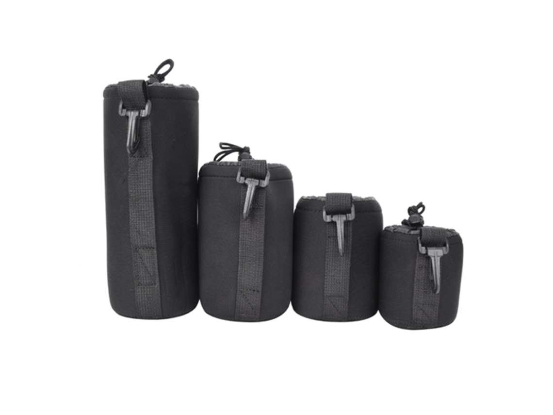 2026 bolsa de Armazenamento para Lentes de Câmera, 4pcs Bolsa de Neopreno Portátil