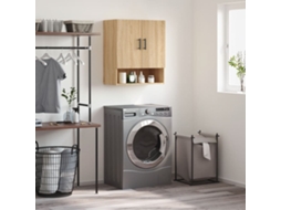 Wall Cabinet, Wall Cabinets Vidaxl Marrom Madeira Processada (n/a)