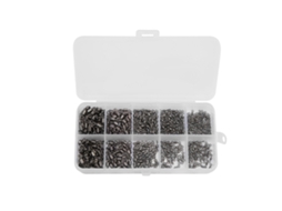 500 Pivôs de Pesca Barril Inox para Água Salgada