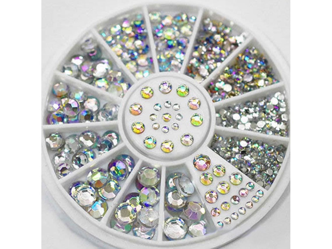 Acessórios para Unhas Decoradas com Strass, Cristais e Aplicações de Strass. MDUG