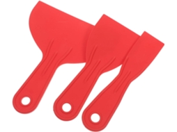 Conjunto De 3 Peças De Espátulas Para Massa Corrida, Raspadores De Plástico, Ferramentas Para Massa Gokoco