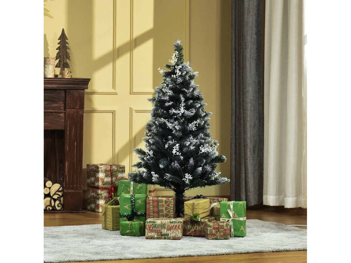 Árvore De Natal Artificial, Em Aço, Pvc, Na Cor Verde