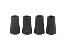 Pés de Borracha para Bastões de Trekking 12mm 4pcs