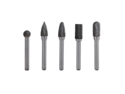 5 Peças Broca De Molienda Aço Tungstênio Mandril 6mm Cabeça 12mm Ferramenta Rotativa Para Esmerilhadeira De Matrizes