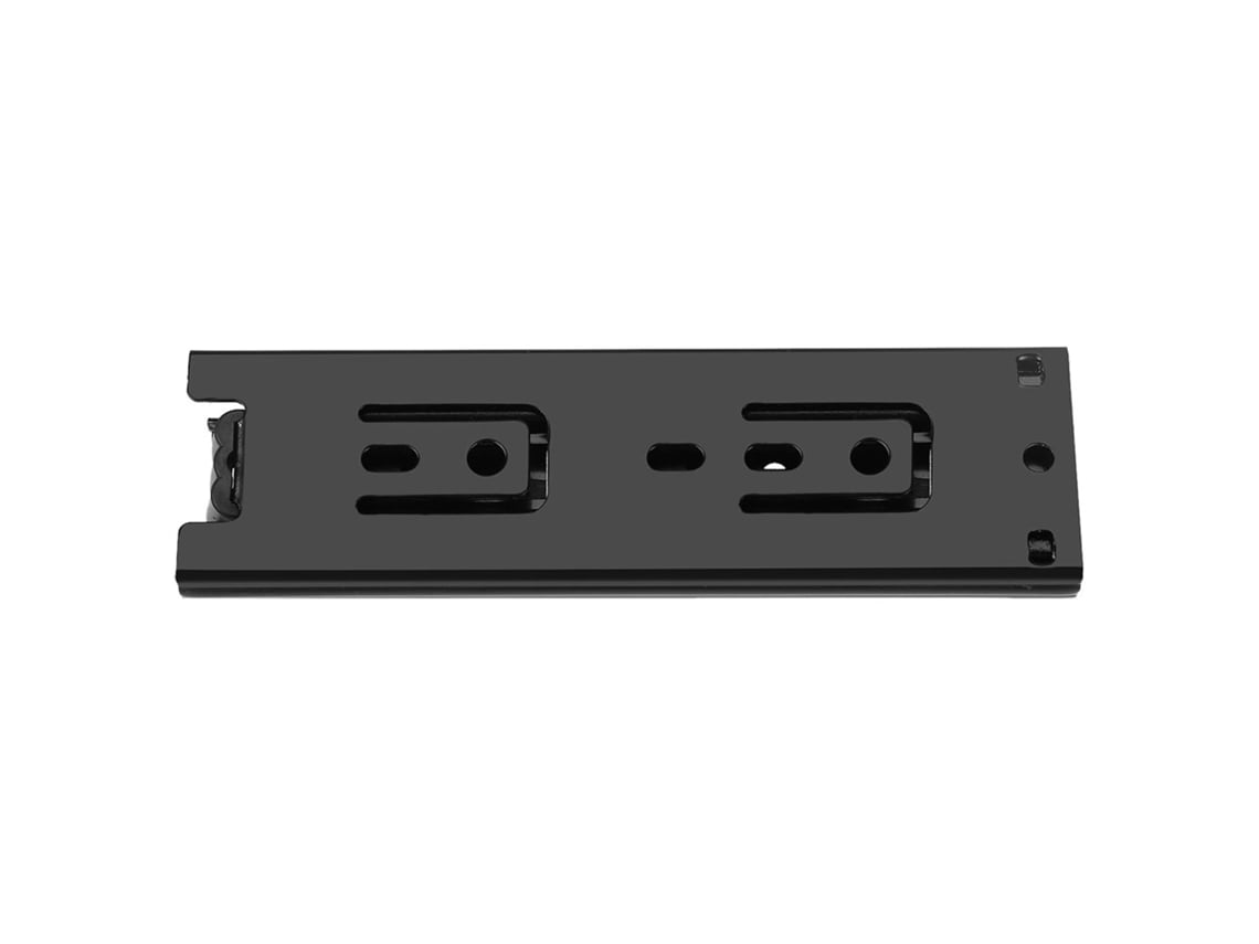 Guias de Gaveta Mini Curta Extensão Total Aço Galvanizado 6in Armário Cozinha Hardware | S/MARCA
