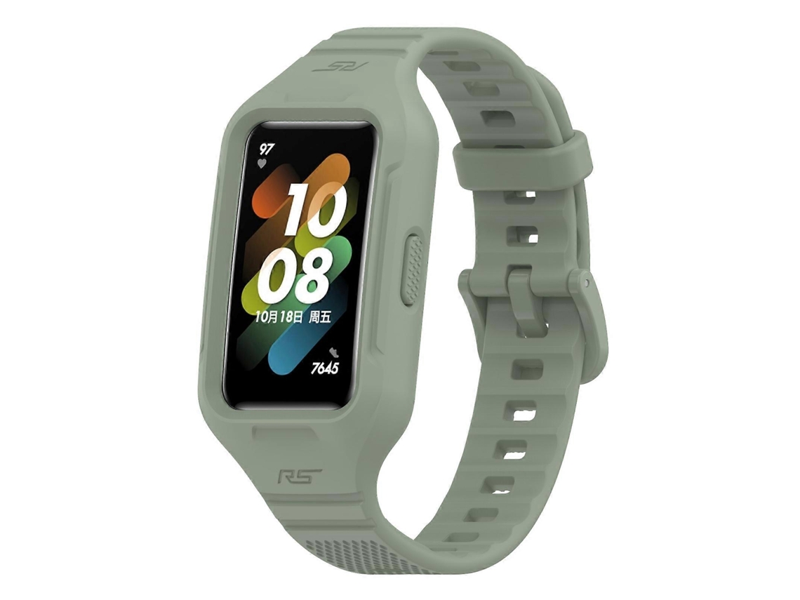 Pulseira Integrada De Silicone De Cor Sólida Para Honor Band 6