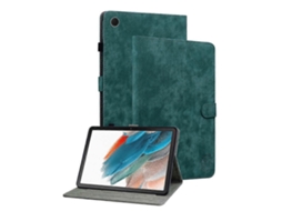 Capa Para Tablet Samsung Galaxy Tab A11 Com Estampa De Tigre, Em Couro Pu Resistente A Arranhões.