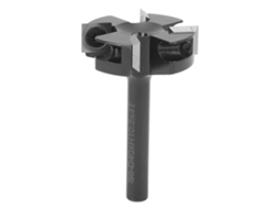 Broca De Roteador De Superfície 4 Lâminas, Cabo De 8mm, Diâmetro De Corte 40mm, Ferramenta De Carpintaria