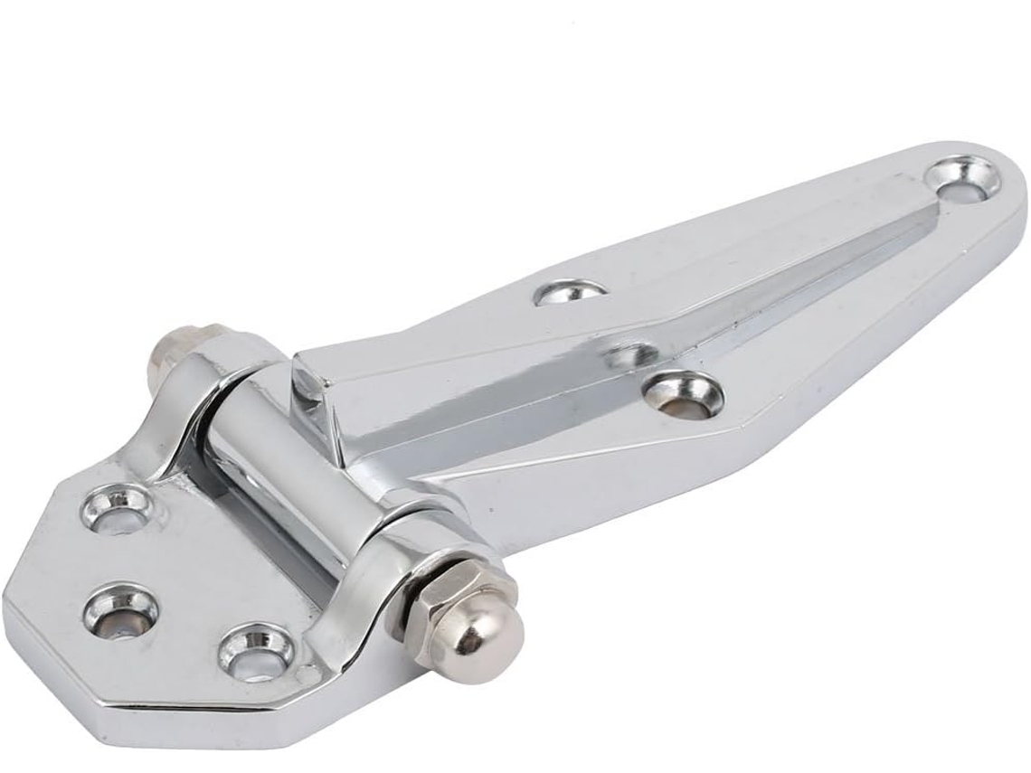 Puxador Giratório De Metal Para Porta Forno A Vapor Industrial Aexit, 14, 5cm De Comprimento, Tom Prateado