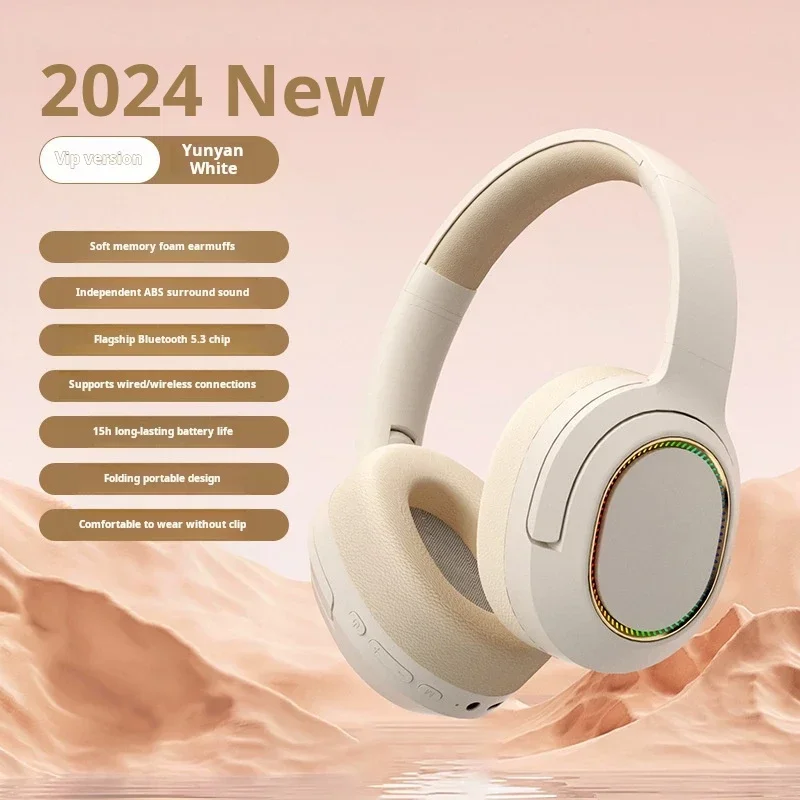 Fones De Ouvido Bluetooth Sem Fio (brancos), Compatíveis Com Cartões Tf, Com Microfone.