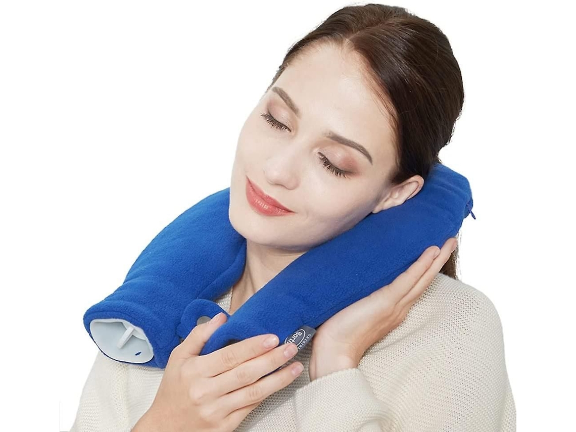 Bolsa De Água Quente Em Formato U Com Capa Removível E Alça