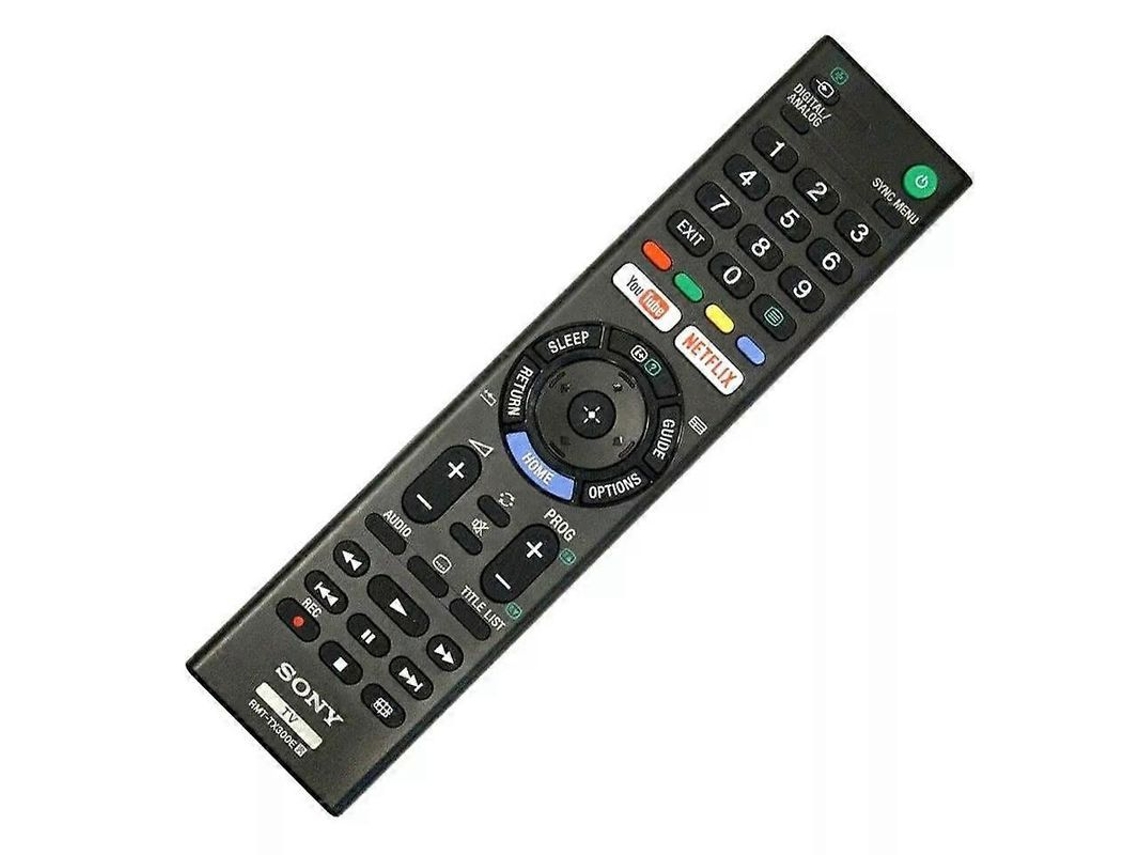 YURU controle Remoto Original RMT TX300E para TV Sony Netflix KDL65X7000E