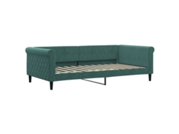 Day Bed, Day Beds Vidaxl Verde Veludo (100 X 200 Cm)