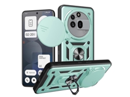 Capa Para Celular Nothing Phone 3a Pro Com Design De Tampa Deslizante Para Câmera Em Tpu+pc